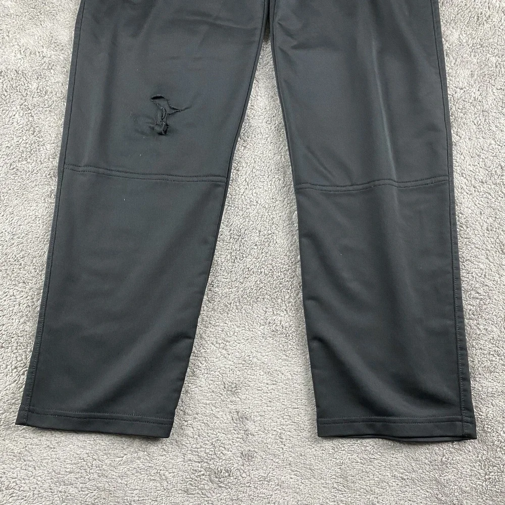Nike Softball Pants Youth XL Black Athletic Button Flat‎ Front